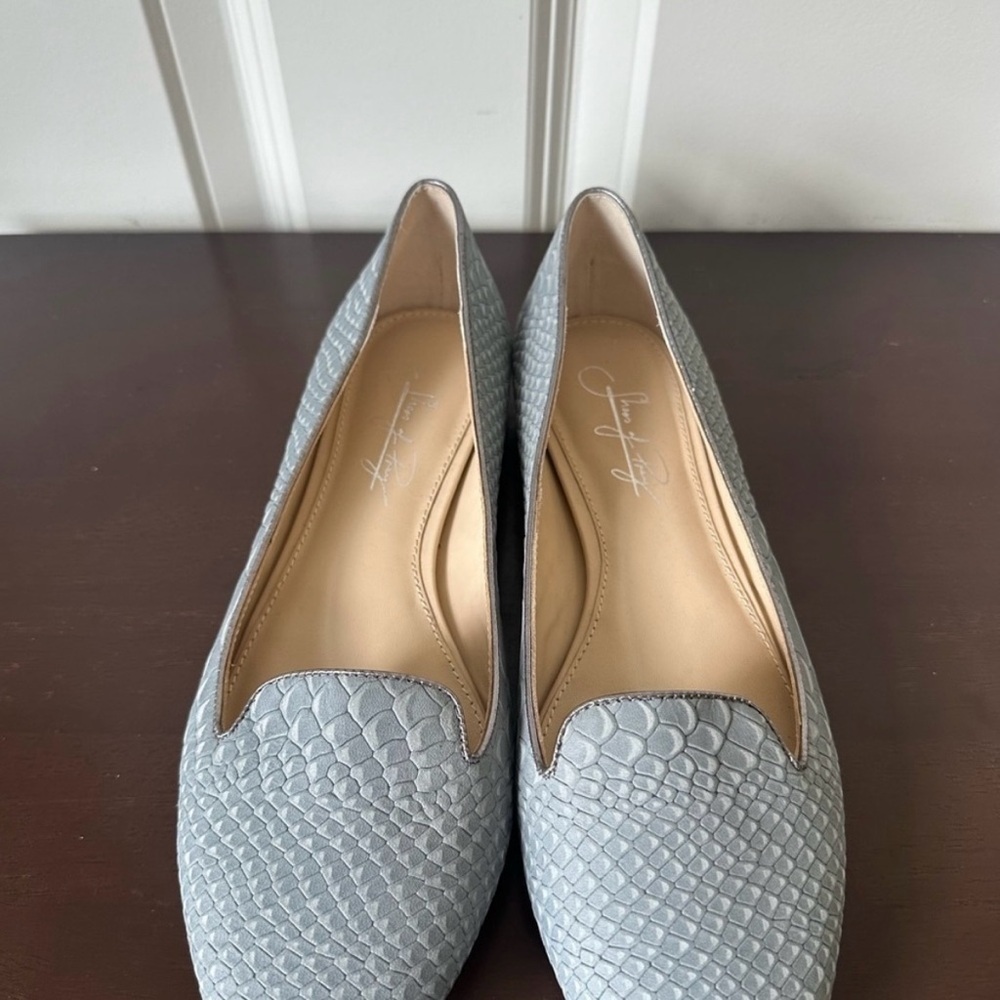 Shoes of Prey Embossed Ballet Flat Size 8 - Picture 4 of 6